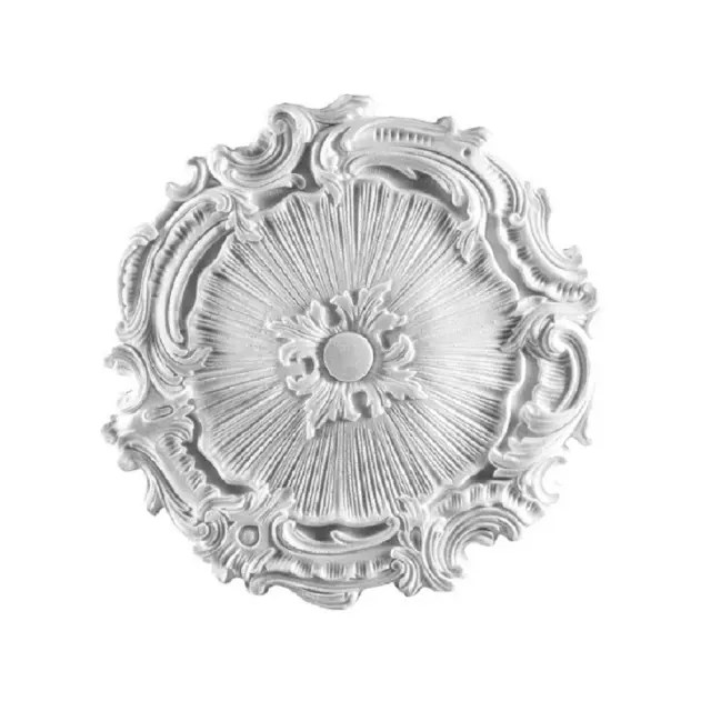 Deco Ροζέτα Οροφής Φωτιστικού πολυστερίνης 410mm Λευκή / Eleonora 3