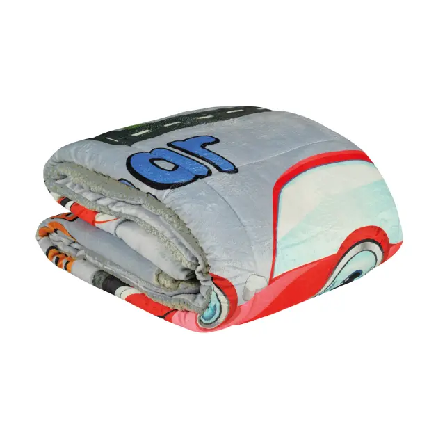 DAS KIDS ΚΟΥΒΕΡΤΟΠΑΠΛΩΜΑ 160Χ220 4923 GREY, RED 3