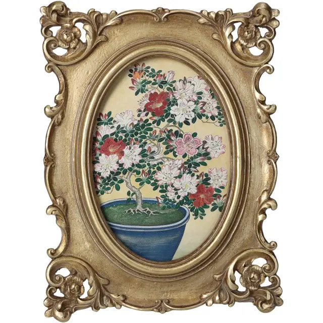 Κορνίζα Χρυσό Polyresin 10x15cm