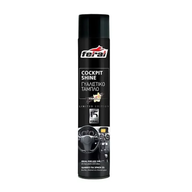 Feral Γυαλιστικό Ταμπλό Vanilla 750ml - Cockpit Shine 38002