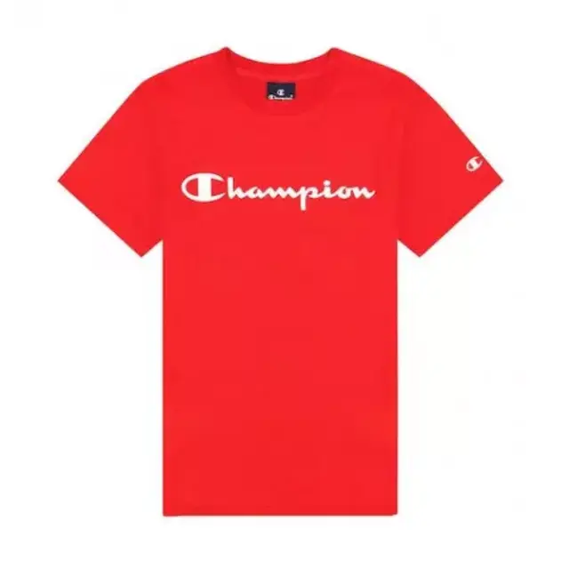 CHAMPION CREWNECK T-SHIRT ΜΠΛΟΥΖΑ ΑΝΔΡΙΚΗ RED