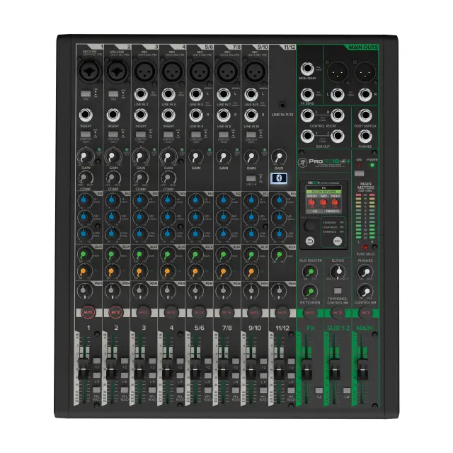 Mackie ProFX12v3+ Αναλογική Κονσόλα Ήχου με Εφέ