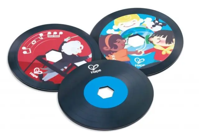 Hape Early Melodies Ξύλινος Φωνογράφος Tune Time 3
