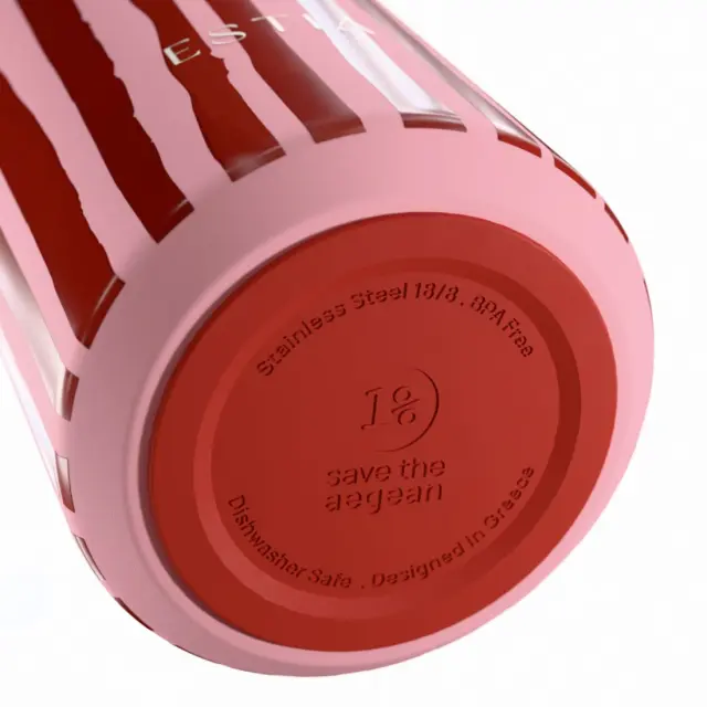 ESTIA ΘΕΡΜΟΣ FLOW SAVE THE AEGEAN 500ml VIVA STRIPE 3
