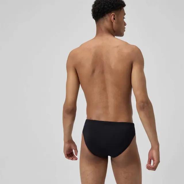 Speedo Men's HyperBoom Splice Brief Swim Slip Μαύρο - Μπλε 800301715334 (Speedo) 2