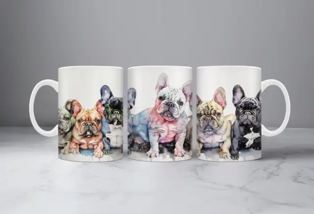 Κούπα dogs 1Κούπα κεραμική 330ml λευκη με συσκευασία δώρου " (DOGS 07)