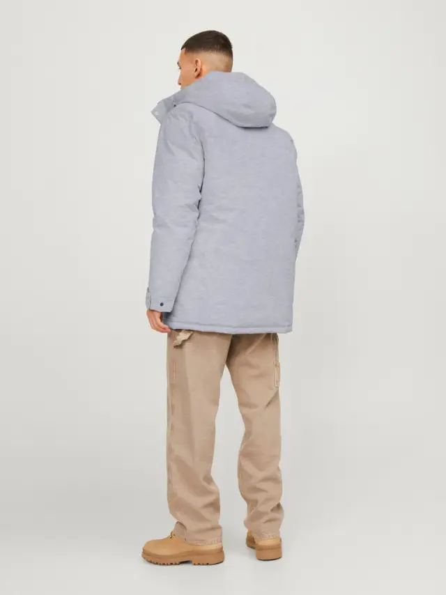 JJCHAMP PARKA JACKET grey melange 3