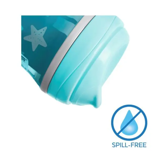 Chicco Παιδικό Ποτηράκι "Active" από Πλαστικό Μωβ 266ml για 14m+ μηνών 2