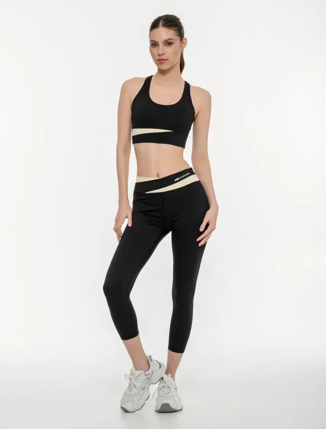 Bodytalk Demure Gym Sports Bra Black 1261-903224 - S 3
