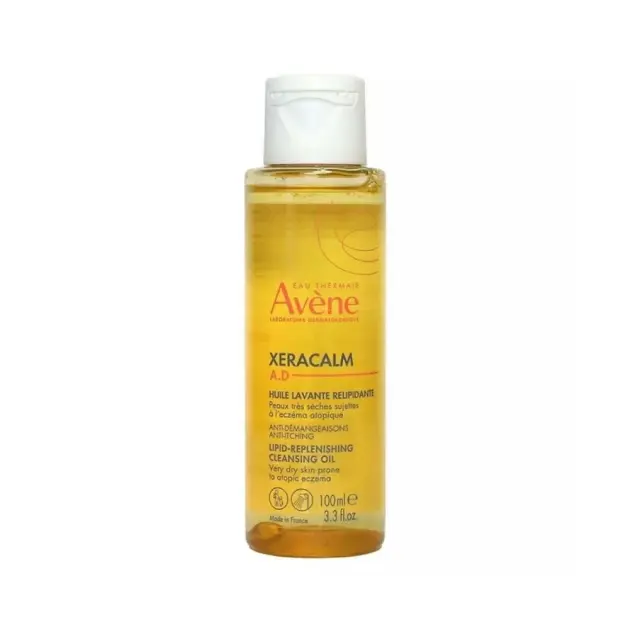 Avene XeraCalm A.D Huile Lavante Relipidante, Λάδι Καθαρισμού για Αναπλήρωση των Λιπιδίων, 100ml
