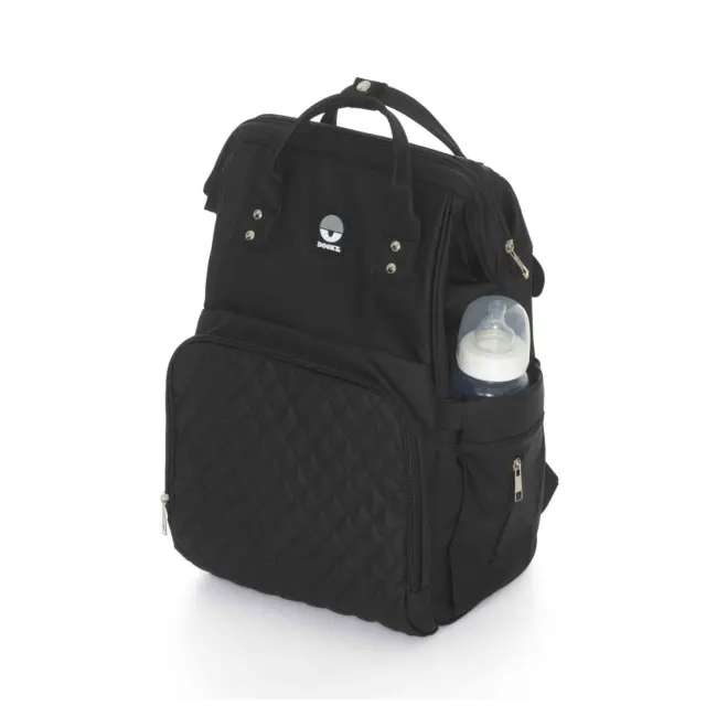 Τσάντα Αλλαξιέρα Backpack Dooky Μαύρη (Διαθέτει Ματ Αλλαγής Πάνας) 15L DK-5128208