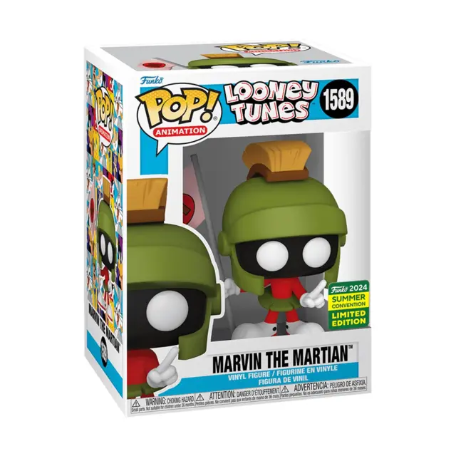 Funko POP! Animation: Looney Tunes - Marvin the Martian (Convention Limited Edition #1589 Vinyl Figure 2