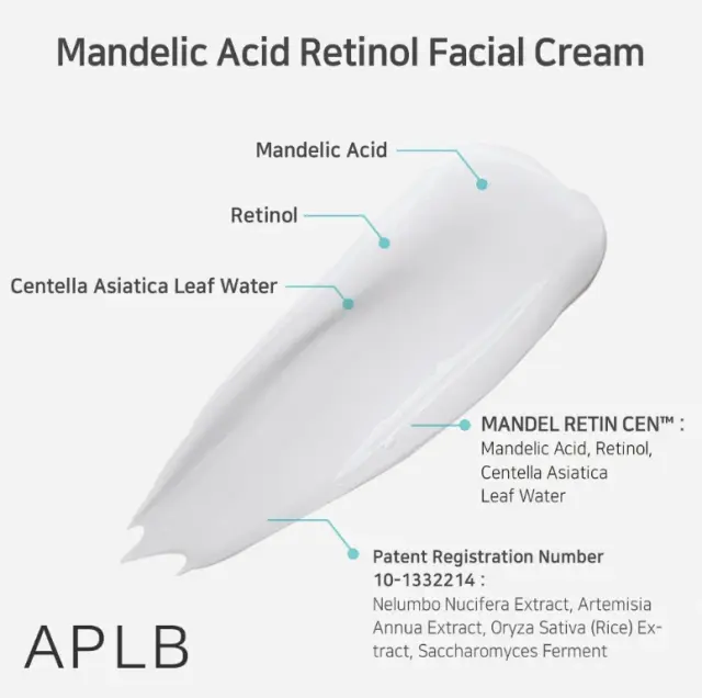 APLB Mandelic Acid Retinol Facial Cream 55ml 3