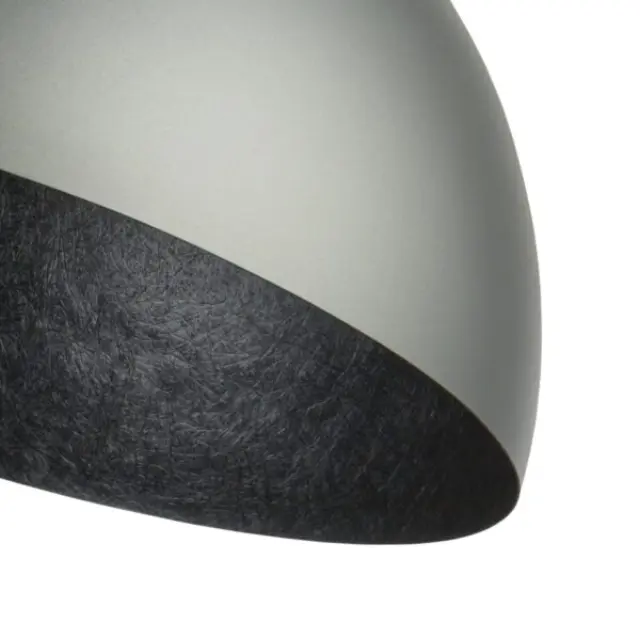 SFERA καμπάνα φωτιστικό οροφής ασημί/μαύρο Ø 70 cm Ασημί Μαύρο Μαύρο/Ασημί 3