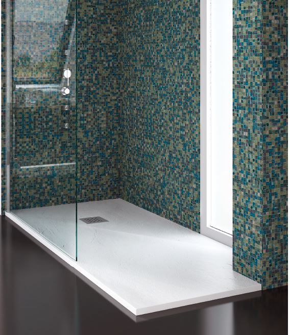Ντουζιέρα KARAG PIETRA 90X90X2,5 bianco