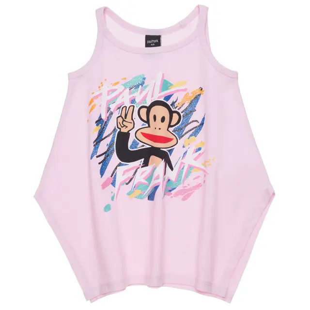 Μπλούζα Paul Frank ασύμμετρη με τύπωμα