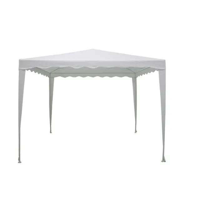 Κιόσκι Greis Λευκό Polyester 3x3m