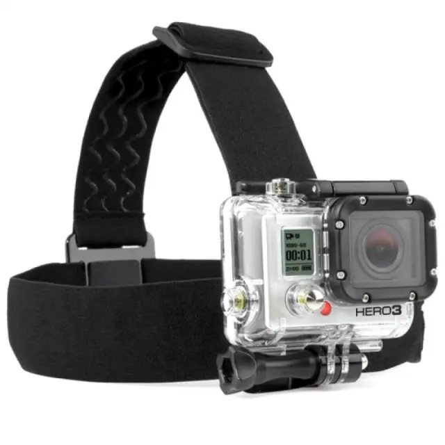 Ιμάντας βάση στήριξης κεφαλιού για GoPro και άλλες Action κάμερες Head Strap Mount Puluz (14046467245) PU24