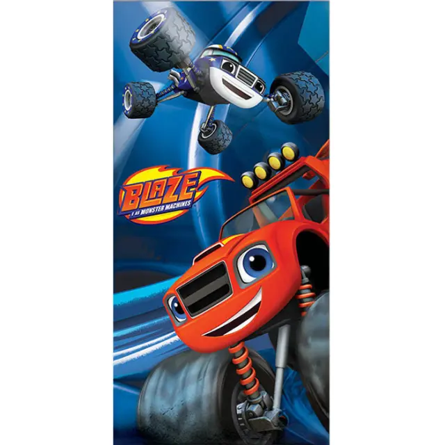 Blaze Crusher πετσέτα μπάνιου, πετσέτα θαλάσσης 70x140 cm Βαμβακερή Μπλε