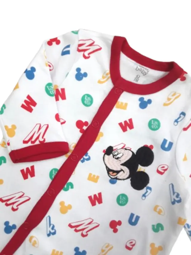 Φορμάκι Μακρυμάνικο Baby Mickey Blue 8030275 - 12 M (80cm) 2