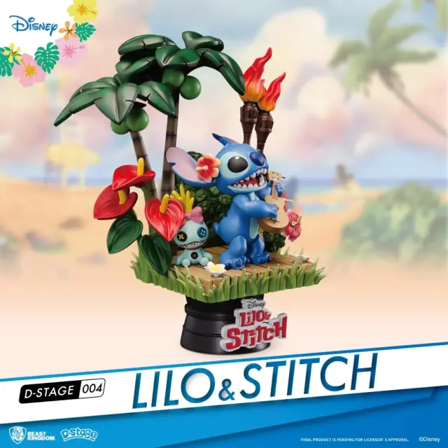Beast Kingdom LILO and STITCH - Stitch Diorama D-Stage 14cm 2