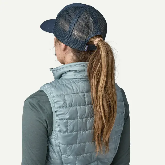 Patagonia P-6 Logo Trucker Hat New Navy Καπέλο - One size 3