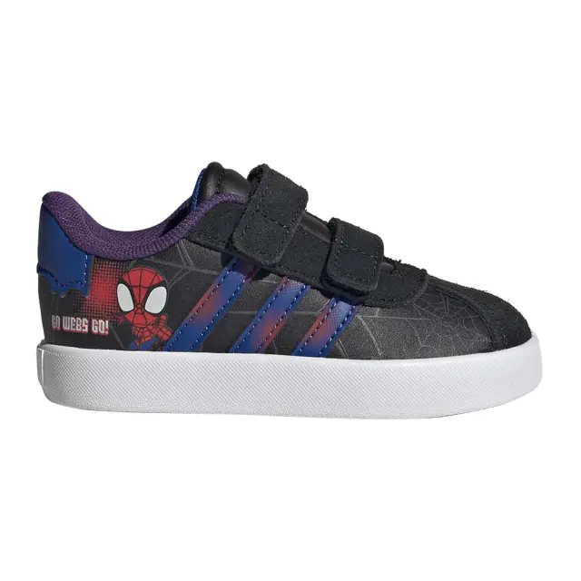adidas Sportswear Infant's VL Court Spider-Man Hulk CF Μαύρο - Μπλε KI9178 (adidas Sportswear)