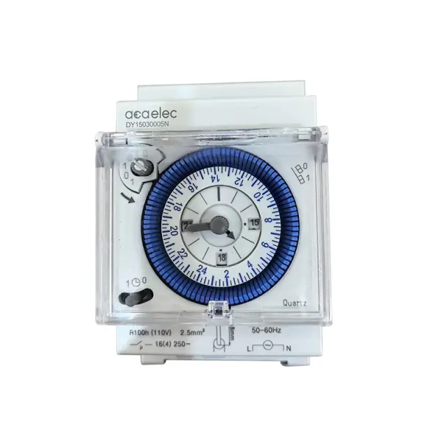 AN. DAY TIME SWITCH 1CO 3M 200H RES 15MIN 16(4)A / DY15030005N