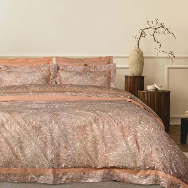 Παπλωματοθήκη σετ/3 υπέρδιπλη executive γκρι 220x240cm Das Home 1689