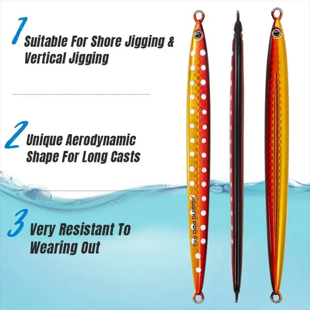 Πλάνος Jigging Pro Gekito Jig Strike MJ116 45gr #4 Silver 3