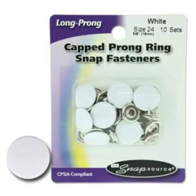 Τρουκς White Size24 (16mm) - 10σετ
