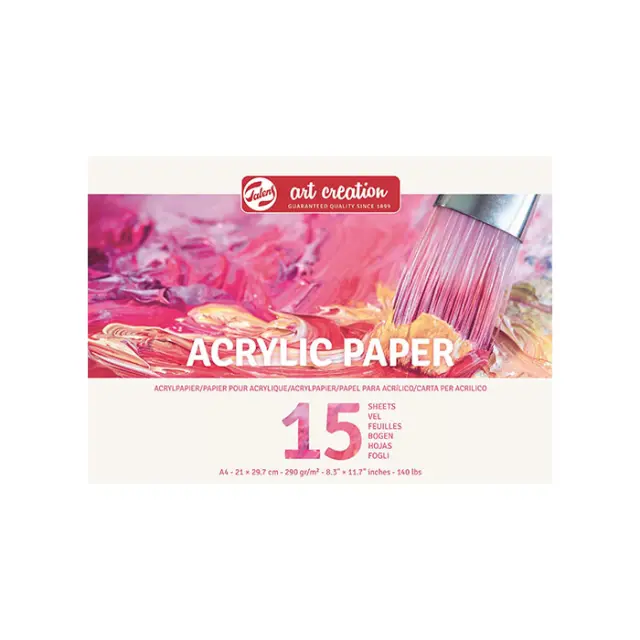 Μπλοκ Talens Art Creation για Ακρυλικά A4 - 290gr/m² - 15 Φύλλα