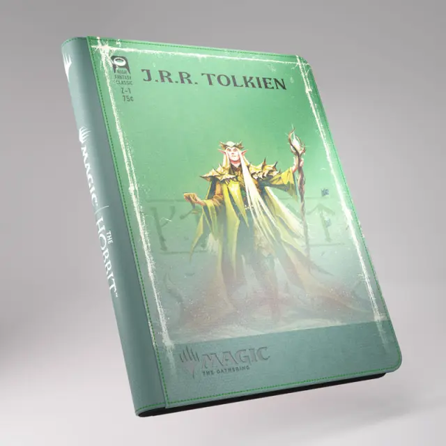 MTG The Hobbit Zip-Up Album 18-Pocket - Thranduil, the Elvenking/The Mountain-king