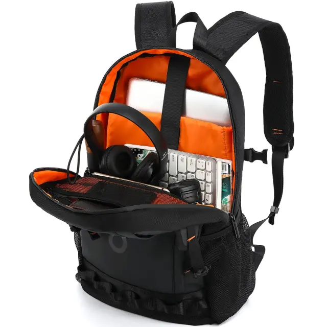Τσάντα Yenkee YBB 1504 15.6" 20L με Εσωτερικές Θήκες Αποθήκευσης (46x30x15 cm) Μαύρη 2