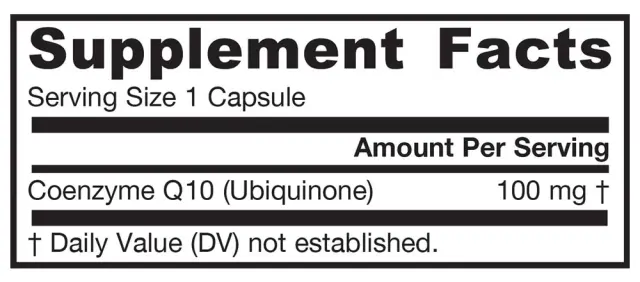 Jarrow Formulas Co-Q10 100 mg 2