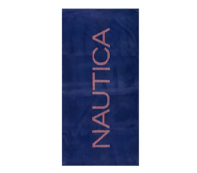 ΠΕΤΣΕΤΑ ΘΑΛΑΣΣΗΣ NAUTICA BRANDED 80X160 BLUE NEF NEF
