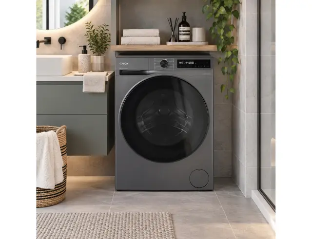 Πλυντήριο (8kg) + Στεγνωτήριο (5kg) Ρούχων Candy ProWash&Dry 500 BWR 485SBL6G-S με Wi-Fi & Bluetooth, 1400rpm και ενεργειακή κλάση Α & EBWR 485SBL6G-S