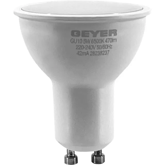Λαμπτήρας LED GU10 5W 6500K Geyer
