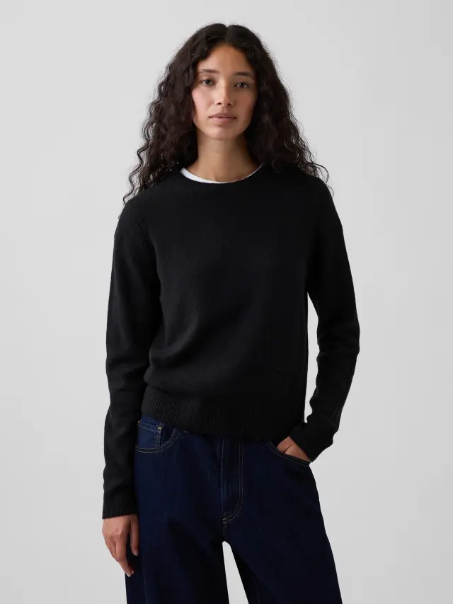 Γυναικείο Πουλόβερ CashSoft Black