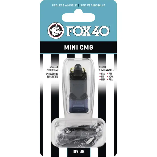 Fox 40 Mini Official Pealess 109db Whistle Κόκκινο 94030108 (Eldico Sport) - One Size 2