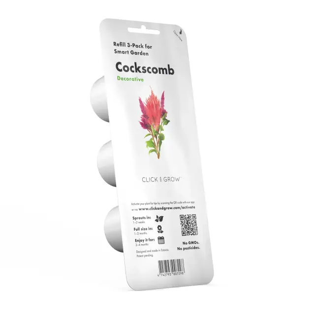 Click and Grow Συσκευασία Σπόρων με Χώμα, για Σελόζια – 3τμχ