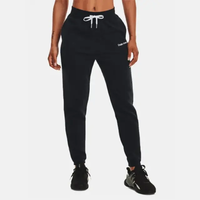 Under Armour Women's Essential Script Pant Μαύρο 1374105-001 (Under Armour) - XSmall