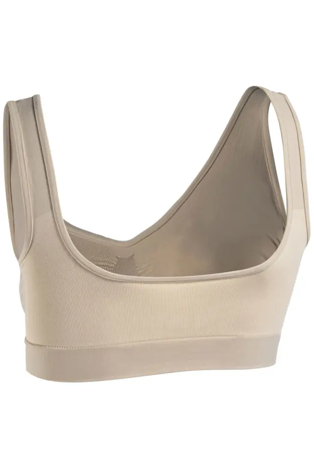 Μπεζ μπουστακι plus size χωρις ραφες 2