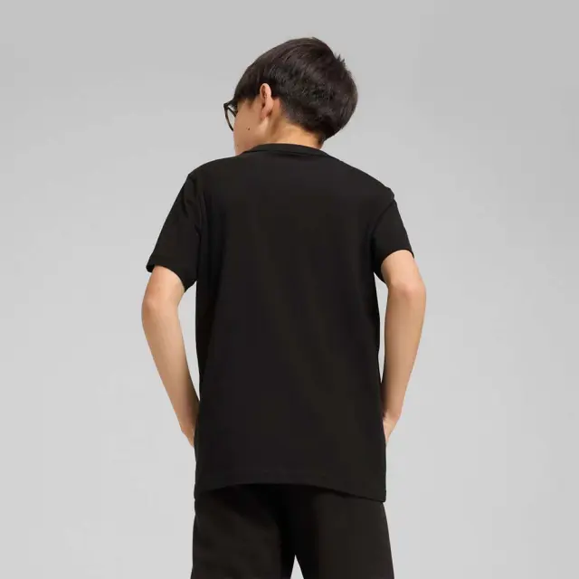 Puma Boy's Essentials Camo Tee Μαύρο 685138-01 (Puma) 2