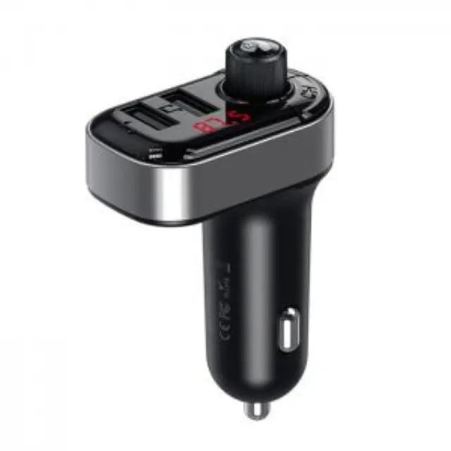 Bluetooth ΜΡ3 αναμεταδότης FM αυτοκινήτου με 2 θύρες USB-A, 15.5W 2