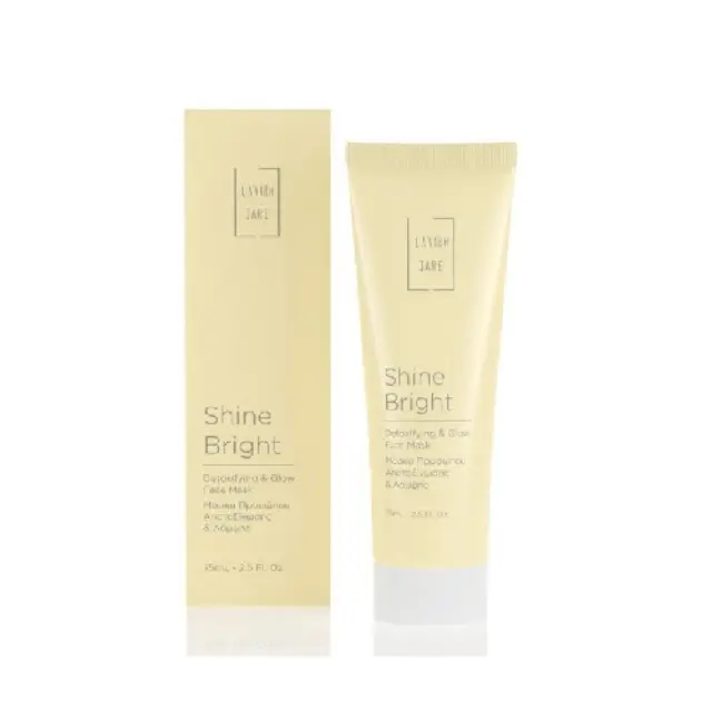 Lavish Care Shine Bright Detoxifyinhg & Glow Face Mask Μάσκα Προσώπου για Αποτοξίνωση και Λάμψη, 75ml