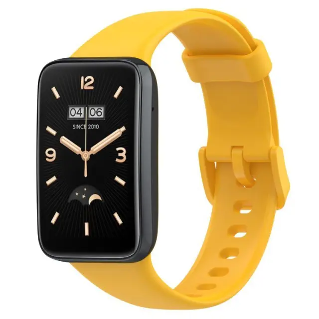 Soft Silicone Λουράκι Σιλικόνης Για Xiaomi Mi Band 7 Pro - Yellow OEM