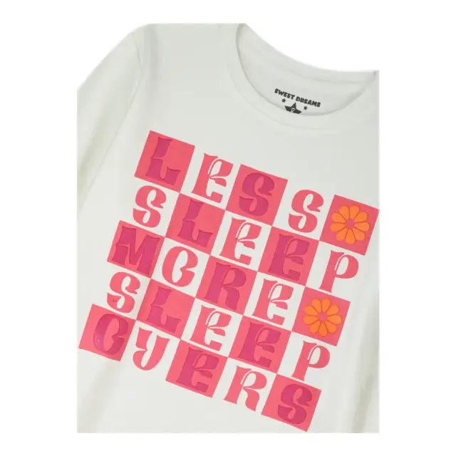 Energiers Παιδική Πυτζάμα Για Κορίτσι Sleep, Χρώμα Sugar Coral 3