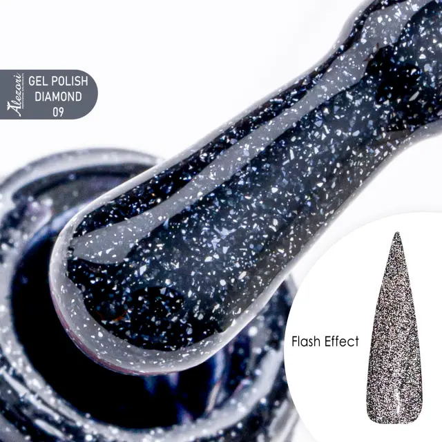 GEL POLISH DIAMOND D09 (FLASH EFFECT) 15ml