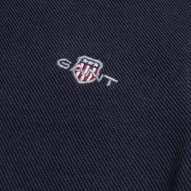 Μπλούζα Gant polo πικέ με κέντημα 2